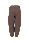 Black Colour Barrel Pant – Espresso