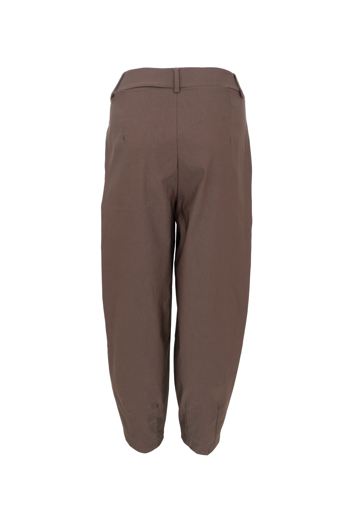 Black Colour Barrel Pant – Espresso