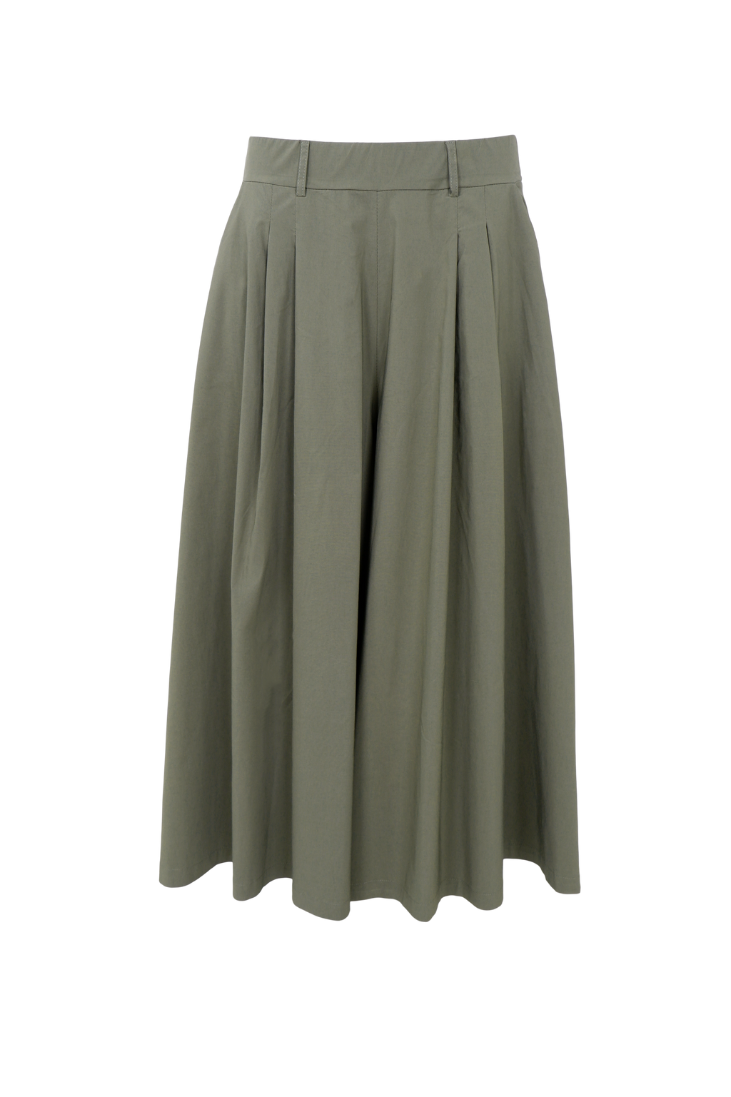 Black Colour Split Skirt / Hosenrock – Army