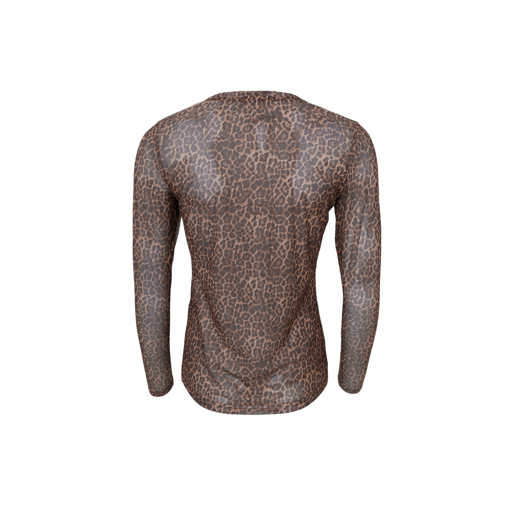 Black Colour Mesh Shirt Leo – Mini Leo