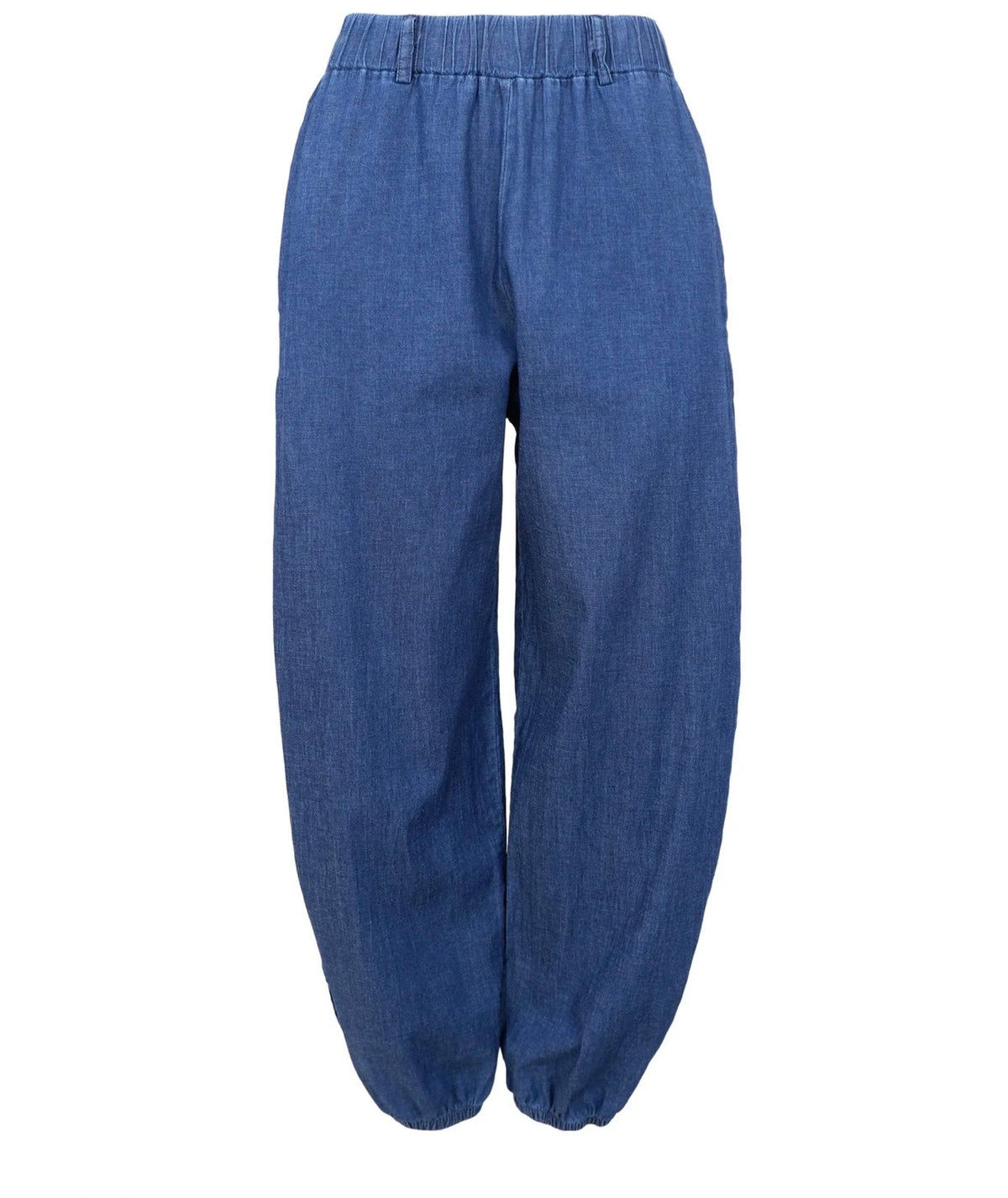Black Colour Balloon Pant – Denim