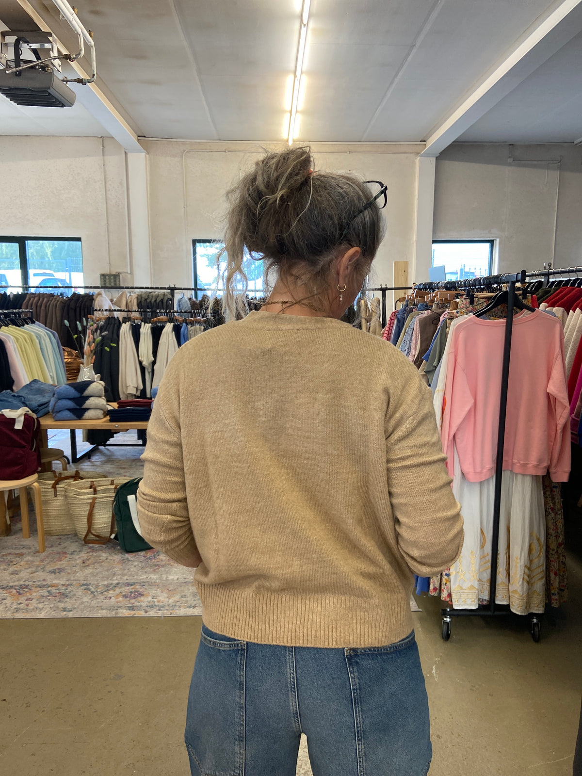 Le Temps des Cerises Tiger Cardigan – Maple