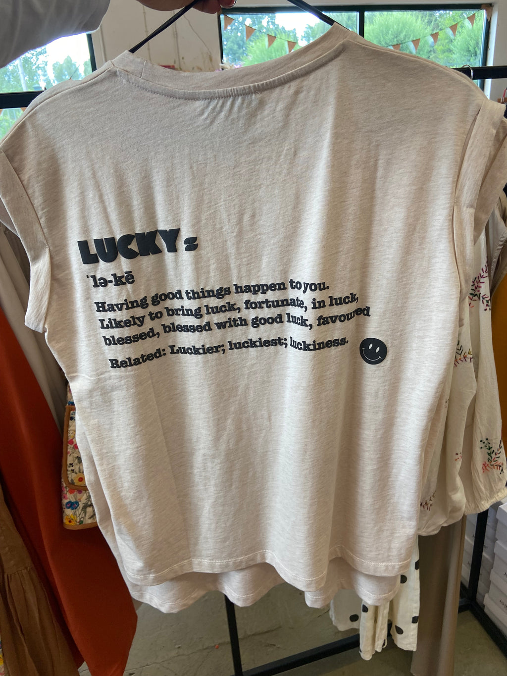Diverse by-bar Lucky T Shirts schwarz /grau / beige