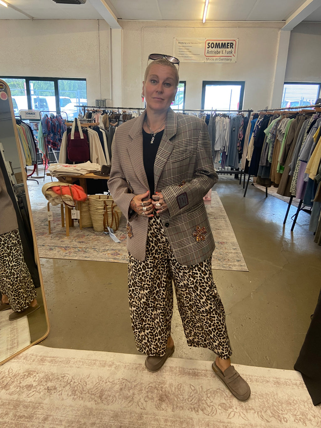 Lollys Laundry MiraLL Pants – Leopard Print
