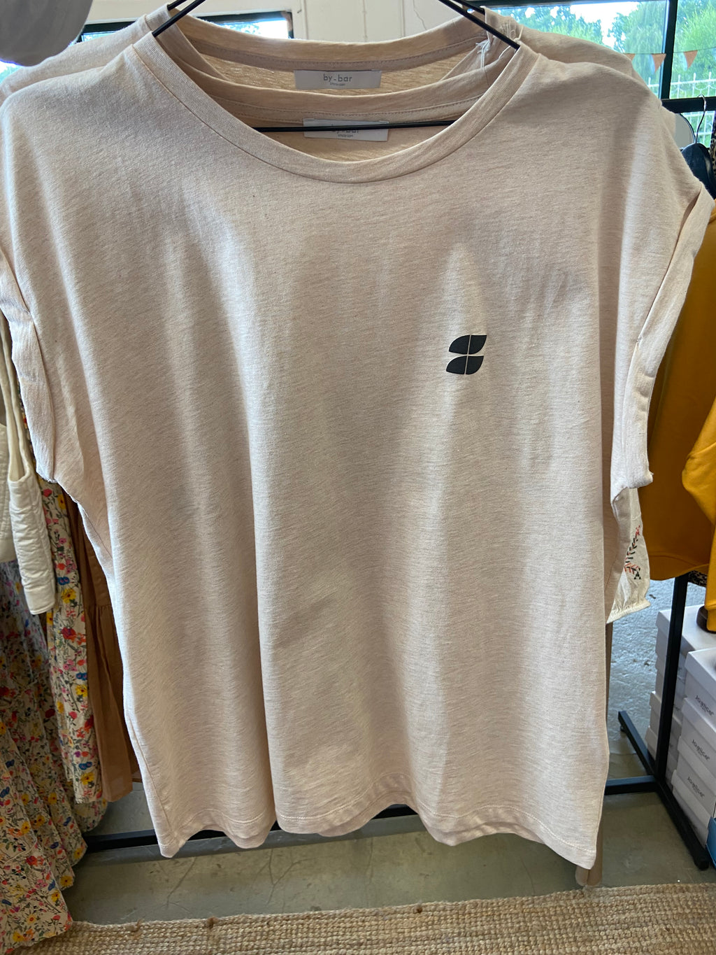 Diverse by-bar Lucky T Shirts schwarz /grau / beige