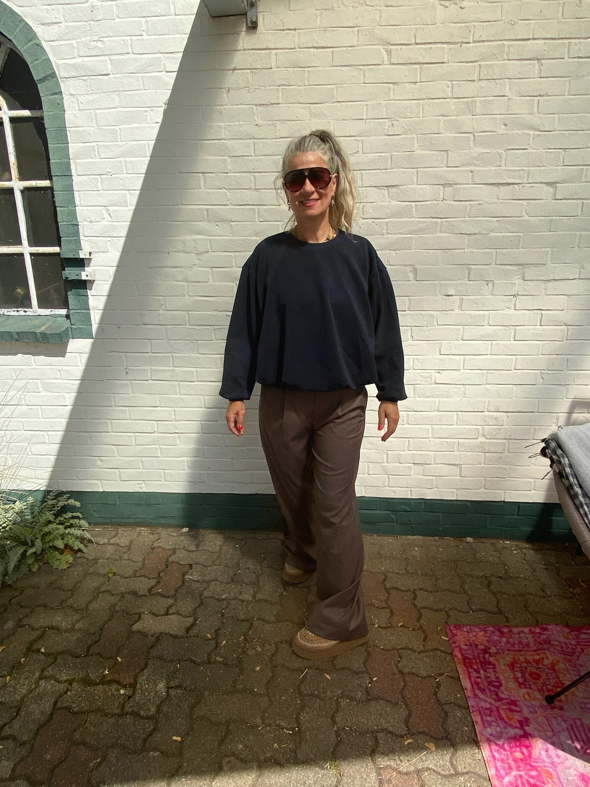 JcSophie Primavera Pullover – Midnight Blue - Butterfleece