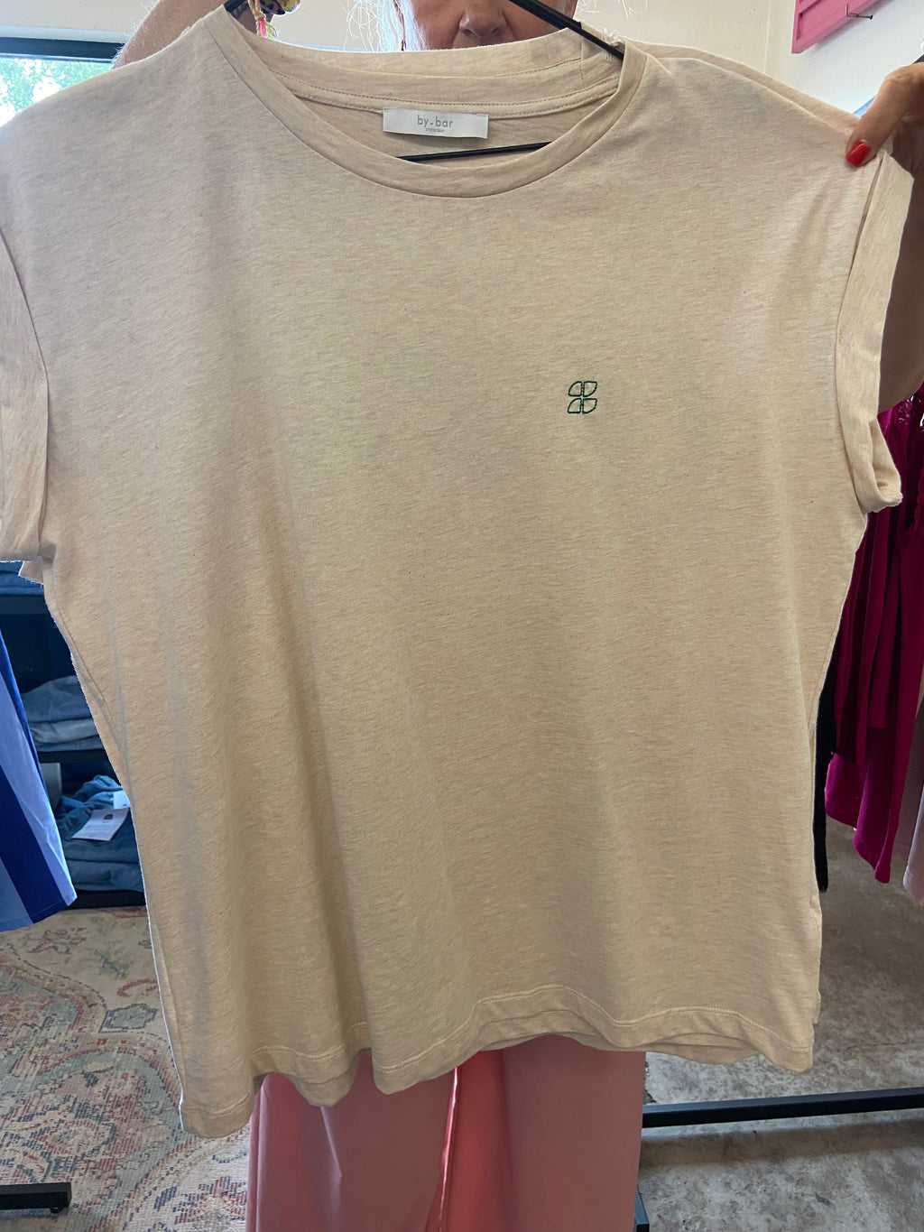 Diverse by-bar Lucky T Shirts schwarz /grau / beige