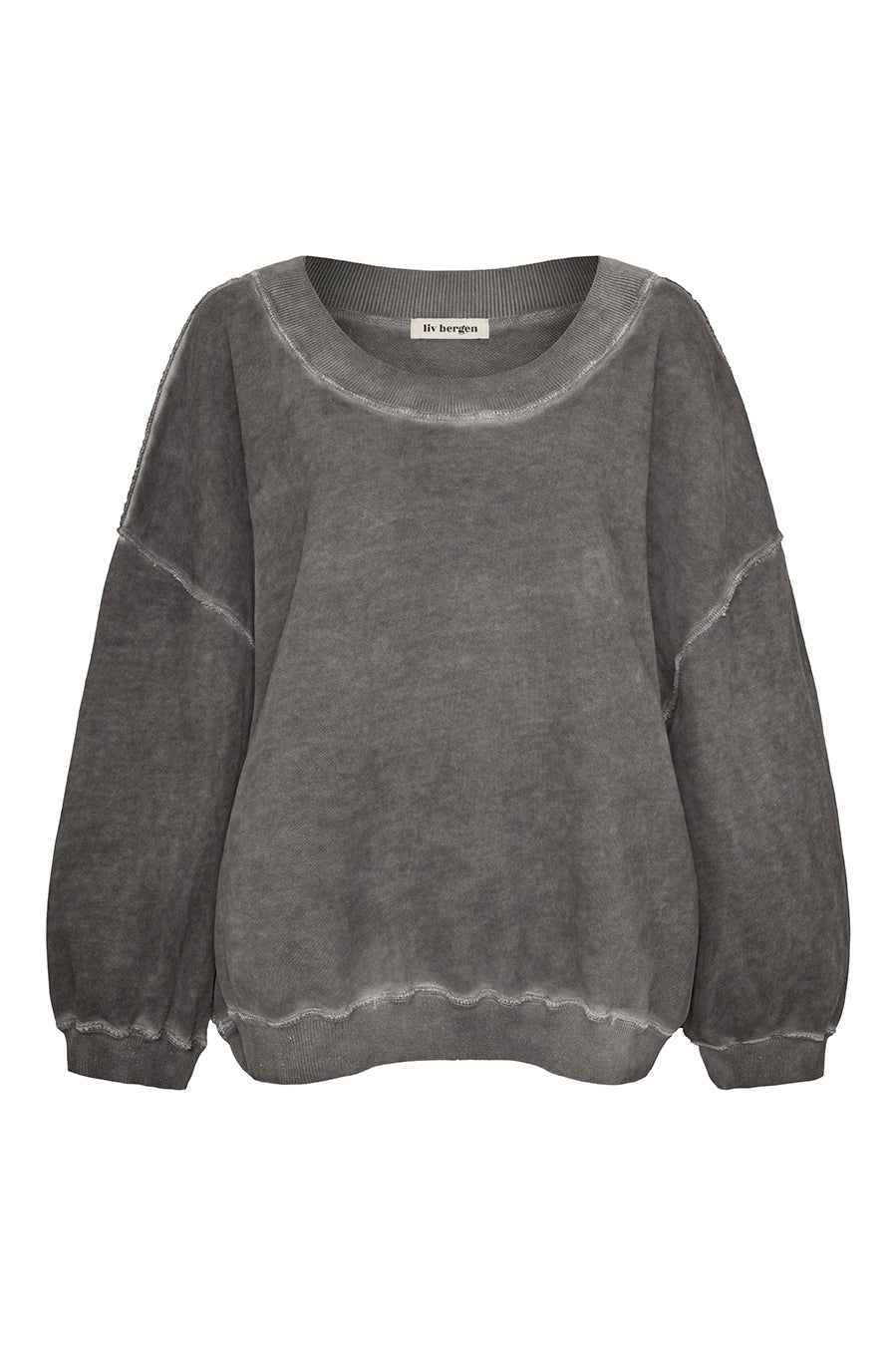 Liv Bergen SKY Organic Circles Pullover – Espresso