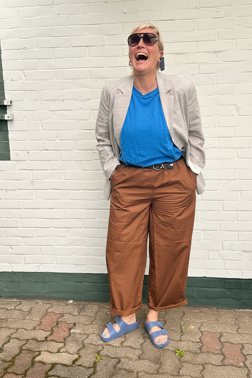 Die Cool-Down Hose von Soft Rebel - Schick aber entspannt.