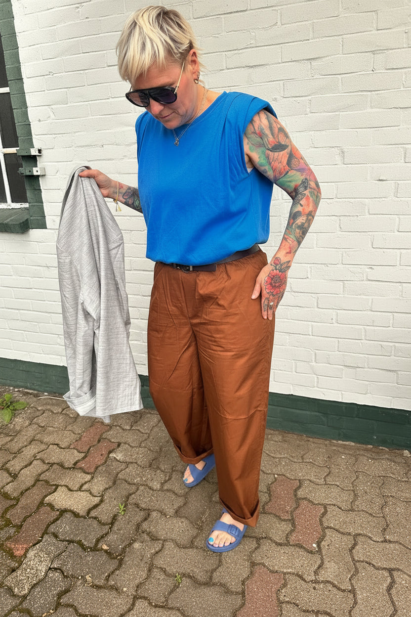 Die Cool-Down Hose von Soft Rebel - Schick aber entspannt.