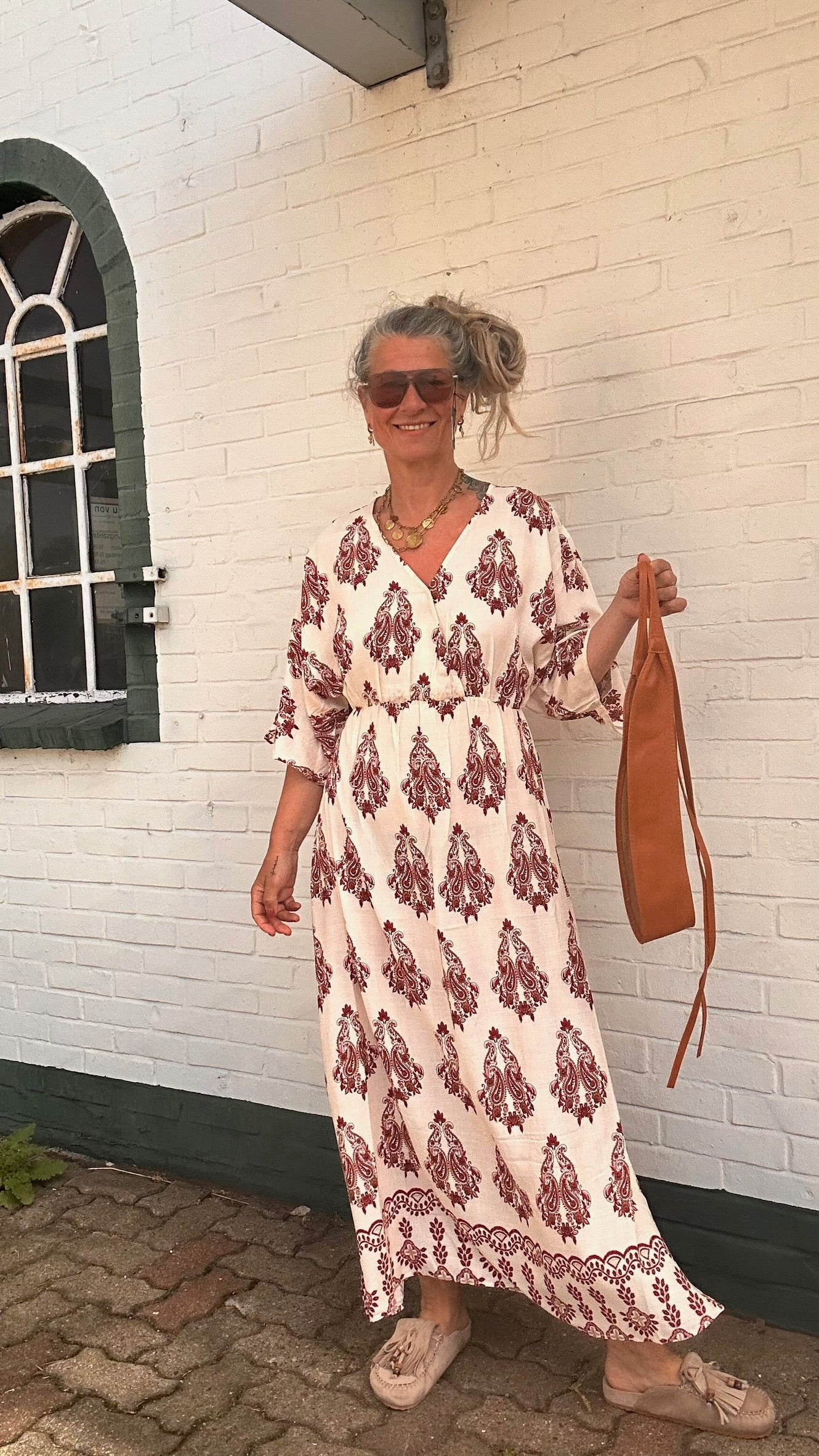 Lollys Laundry Maxikleid "Savannah🌿