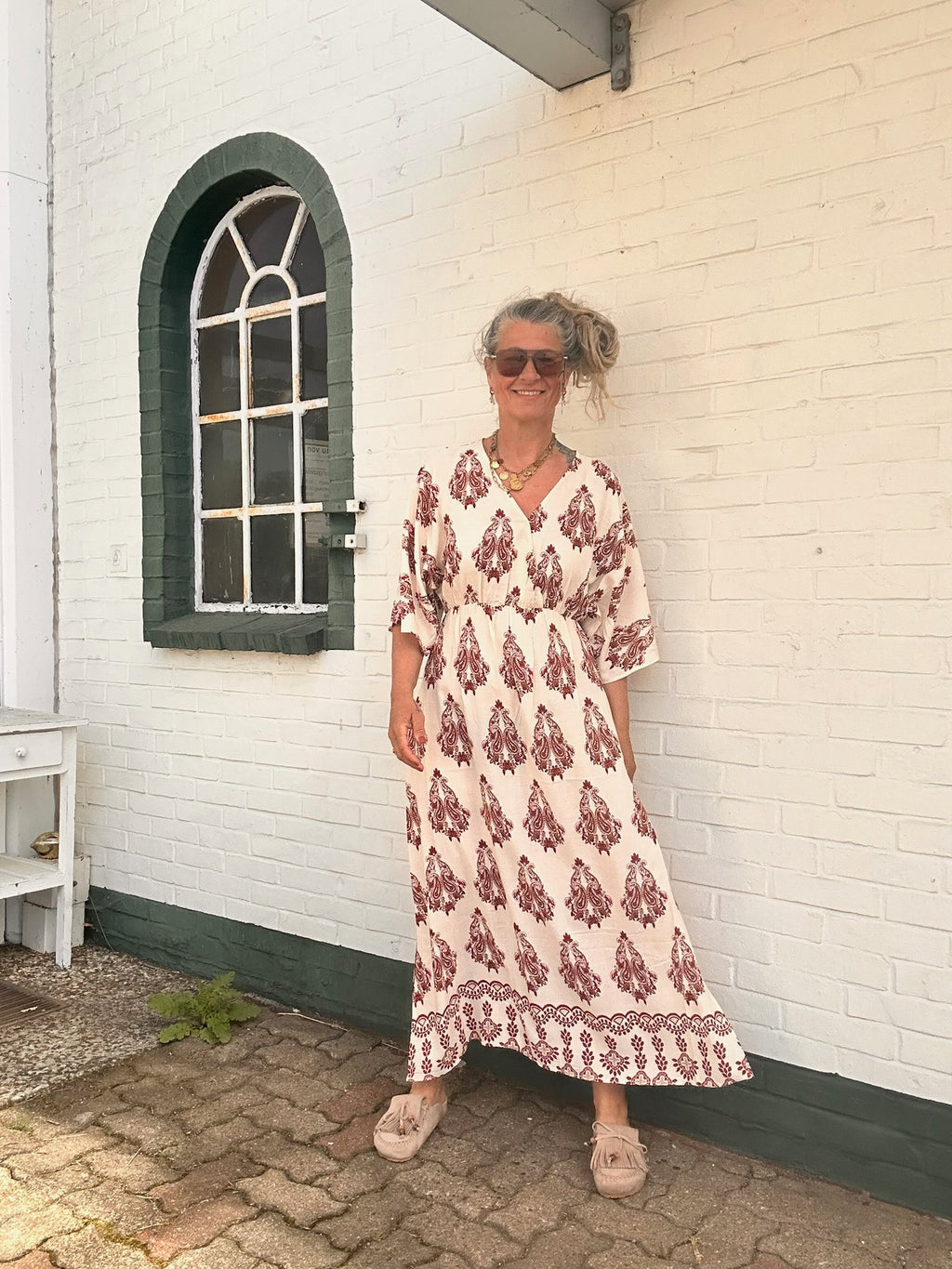 Lollys Laundry Maxikleid "Savannah🌿