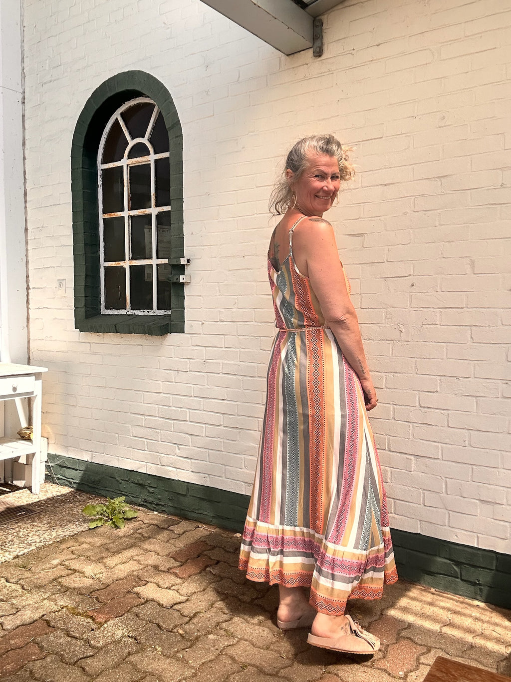 DANAMADE Gute Laune Sommerkleid 🌈🤍
