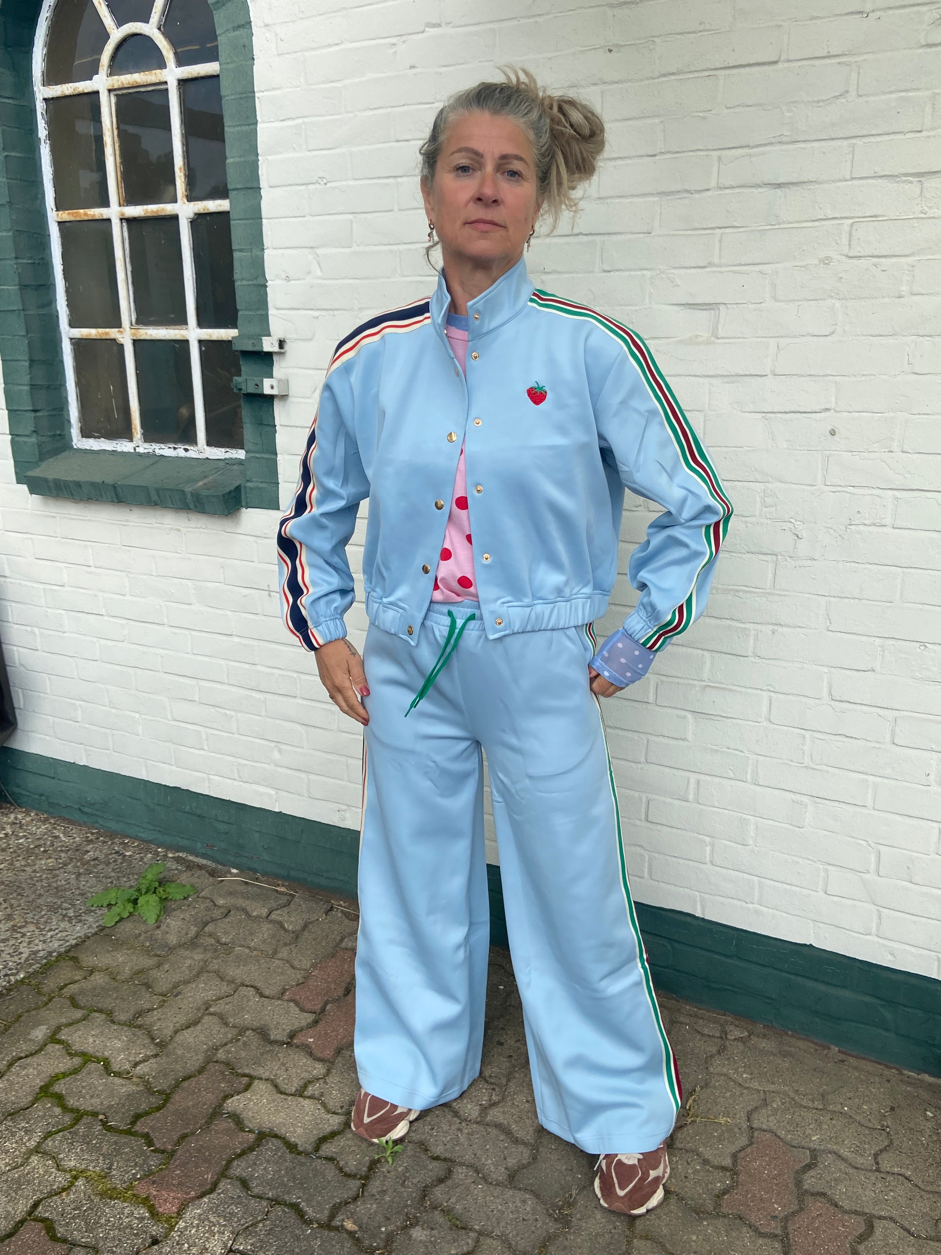 Lollys Laundry Track Suit – Himmelblau 💙 Jacke
