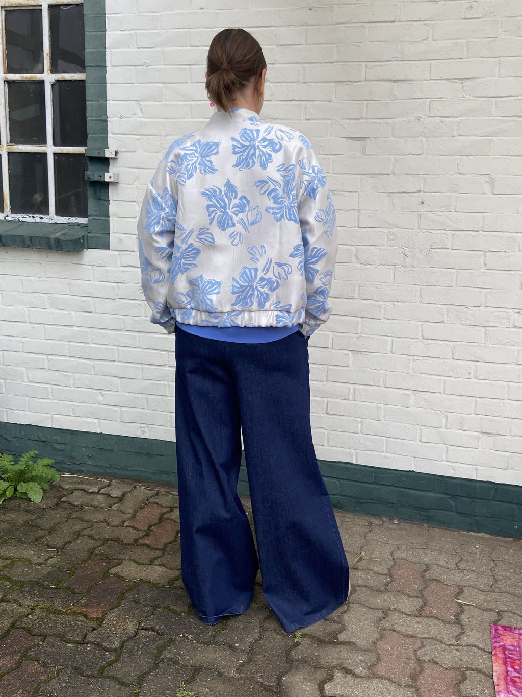 🤍💙wunderschöne Bomberjacke – ein lauer Sommerabend zum Anziehen