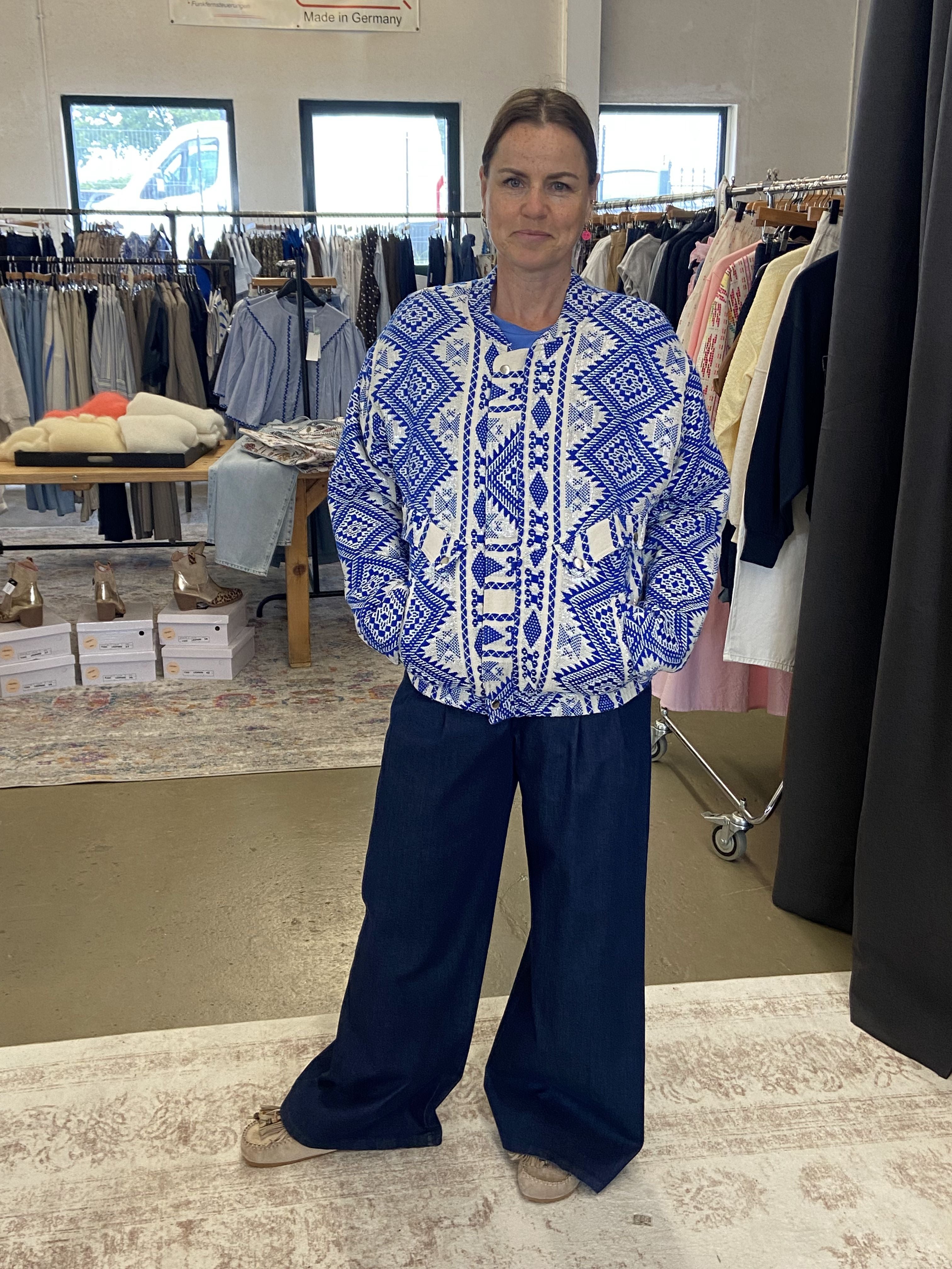 Lollys Laundry Jacke – Blau, Weiß & ein bisschen Urlaubsgefühl