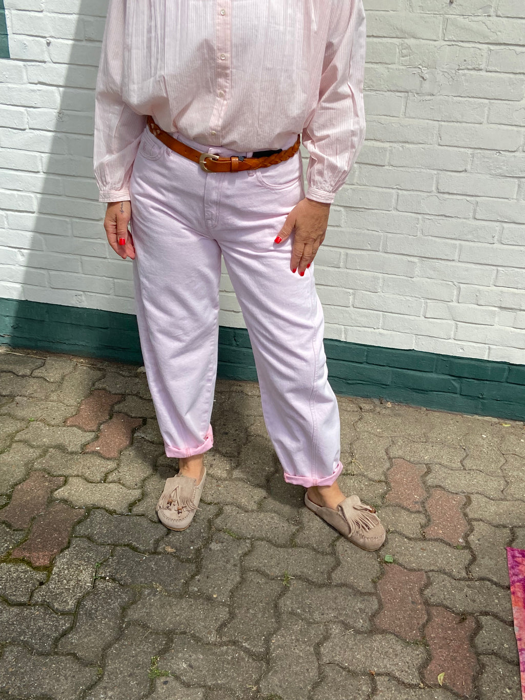 by-bar Jeans – Soft Pink a.k.a rosa