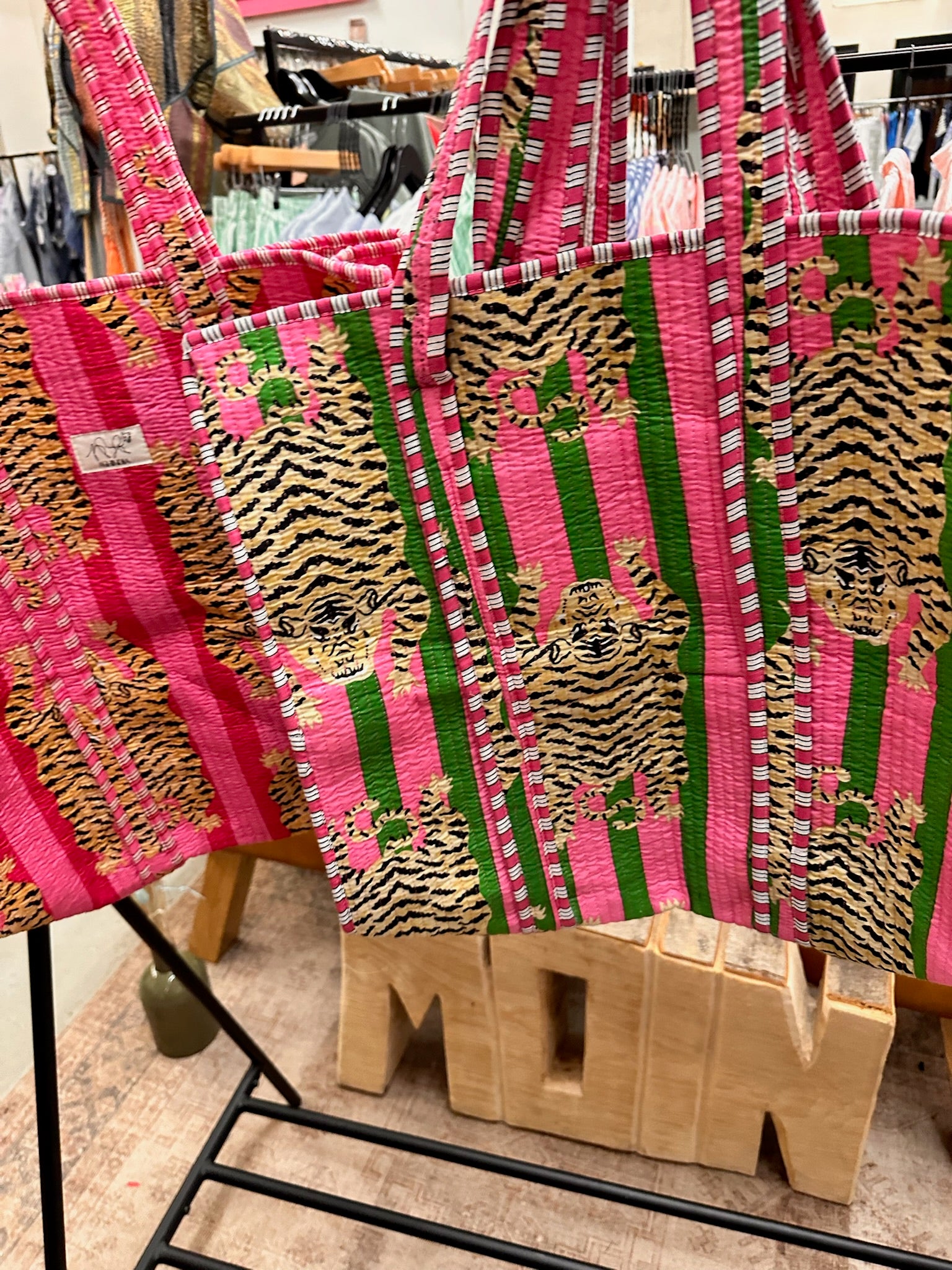 Tasche Leopard  oder Tiger Shopper diverse Varianten