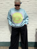 Frau von K Kreativ – Unikat Sweater „Happy Mint“ 💚🩷