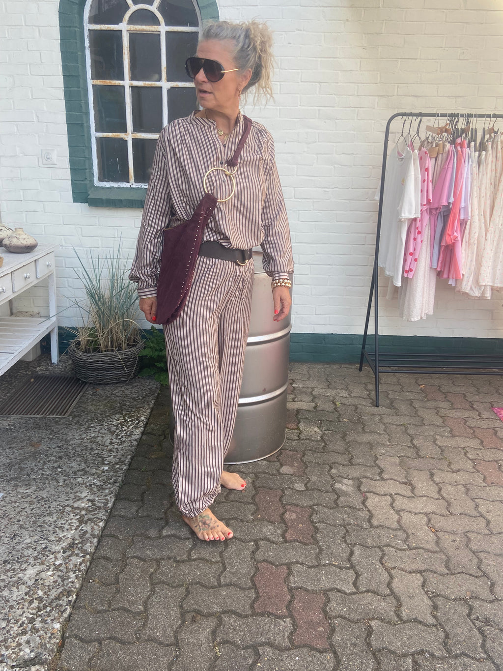Lollys Laundry LariLL Bluse – Beige