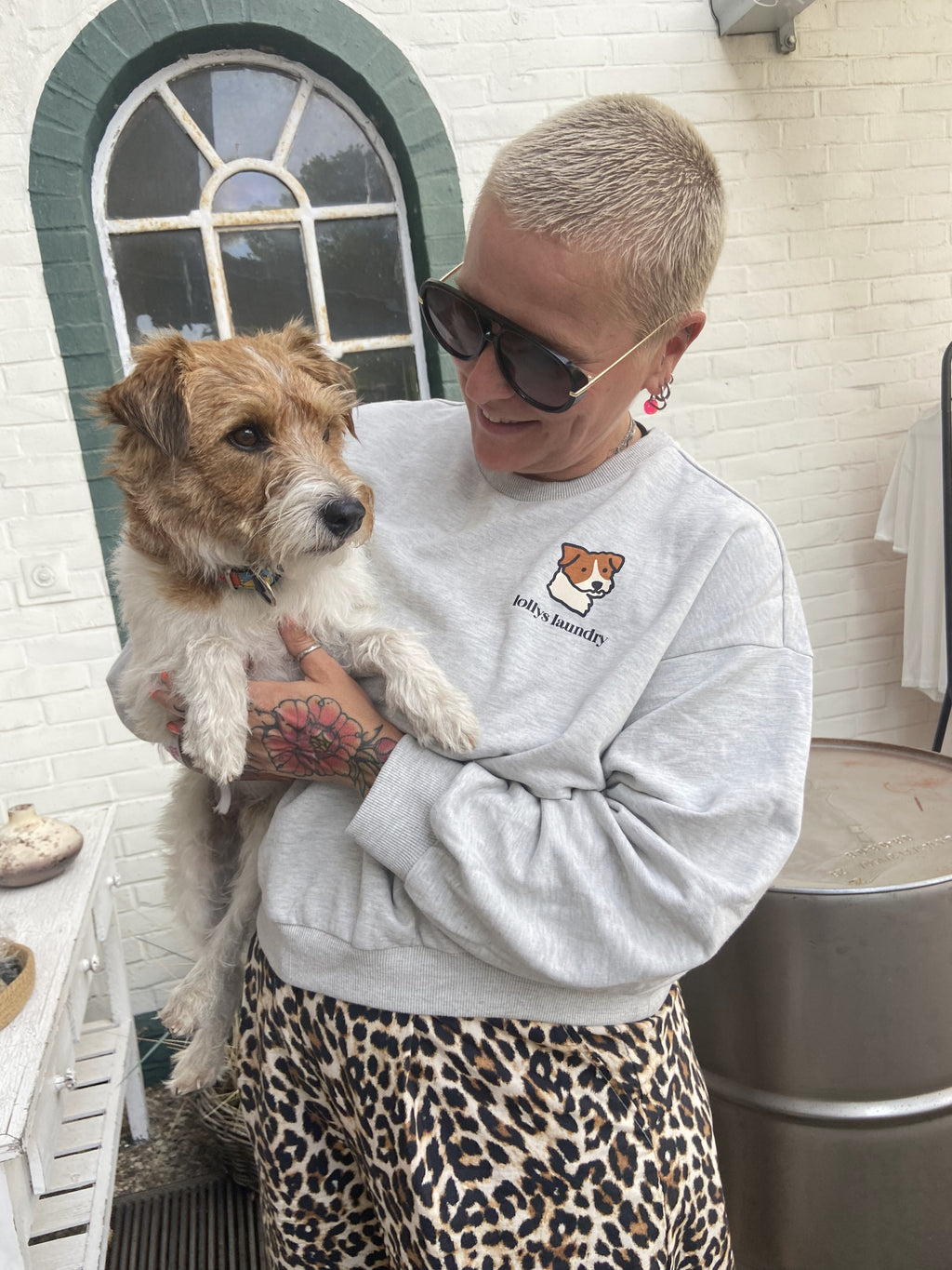 Lollys Laundry Parson Jack Russel Sweatshirt – Kobe