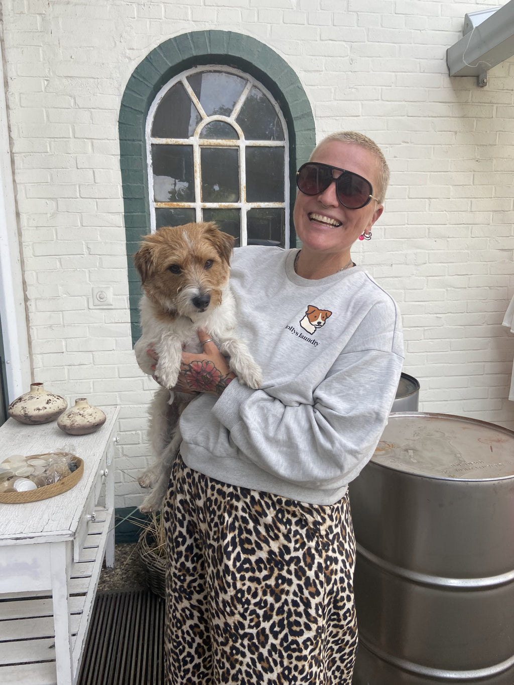 Lollys Laundry Parson Jack Russel Sweatshirt – Kobe