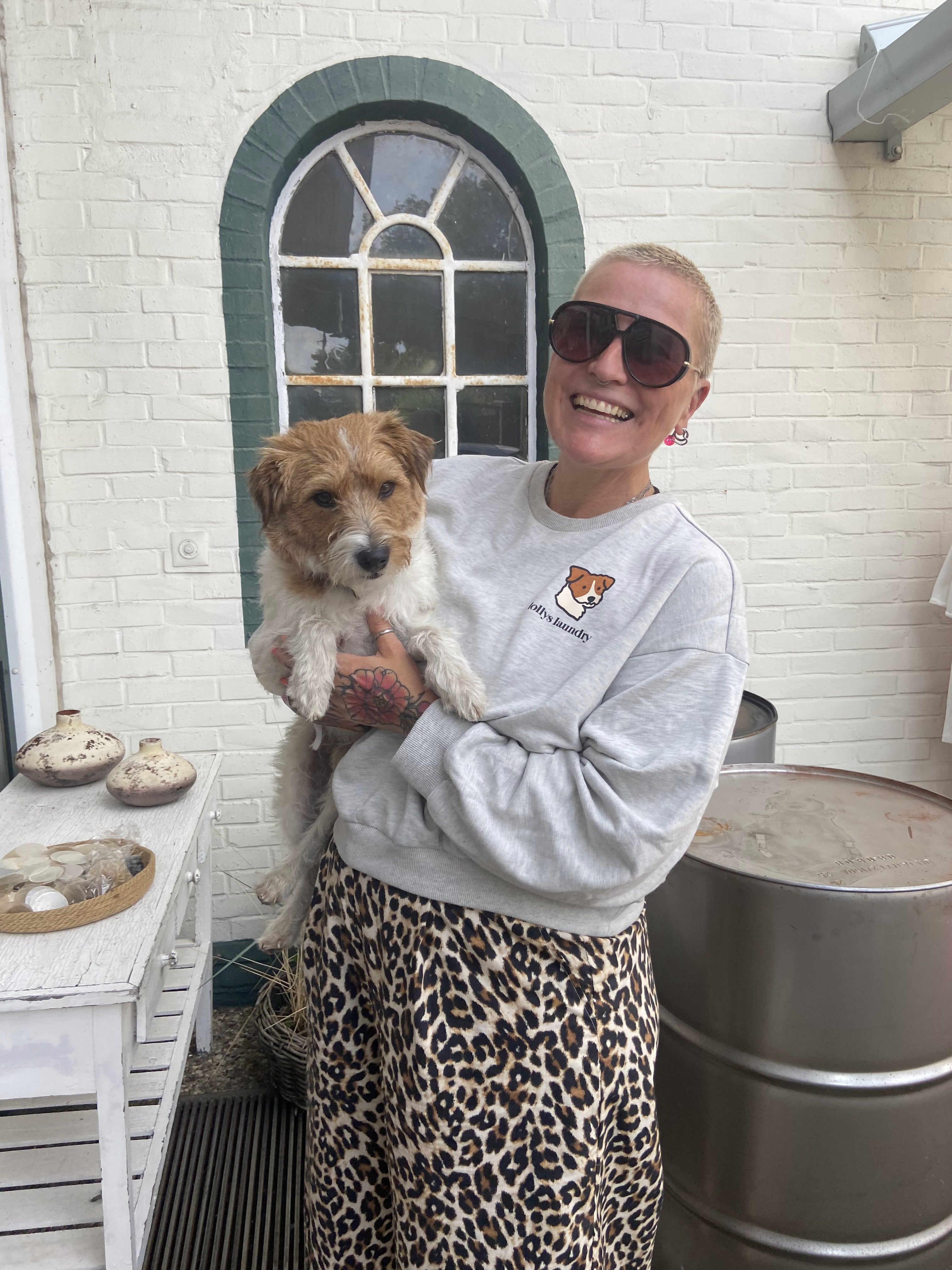 Lollys Laundry Parson Jack Russel Sweatshirt – Kobe