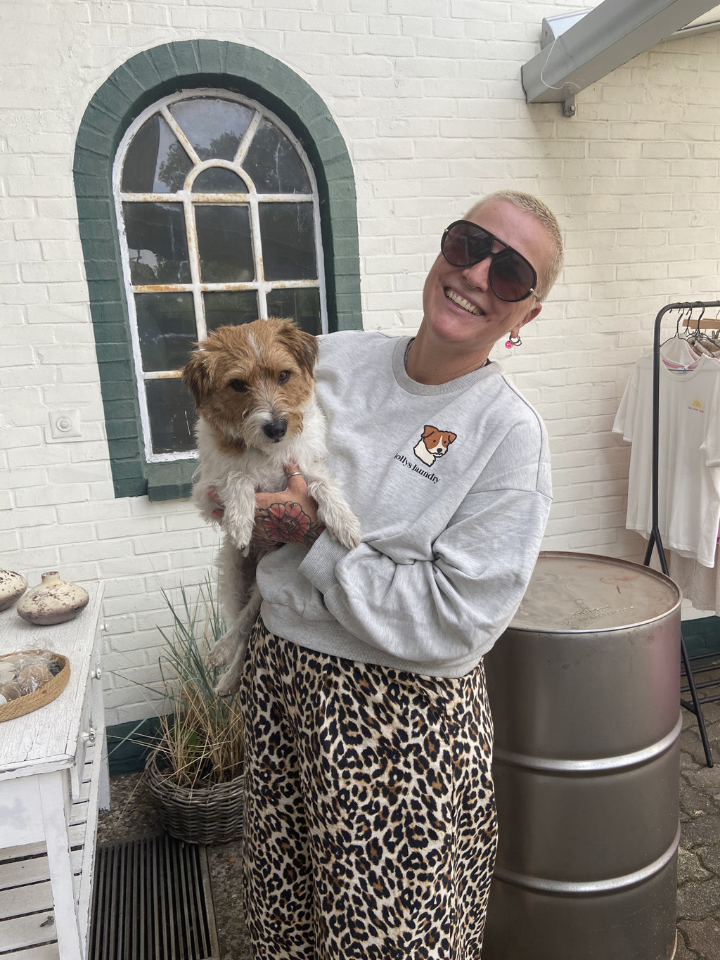 Lollys Laundry Parson Jack Russel Sweatshirt – Kobe