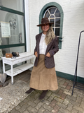 MÊME ROAD Blazer – Braun mit schwarzen Punkten
