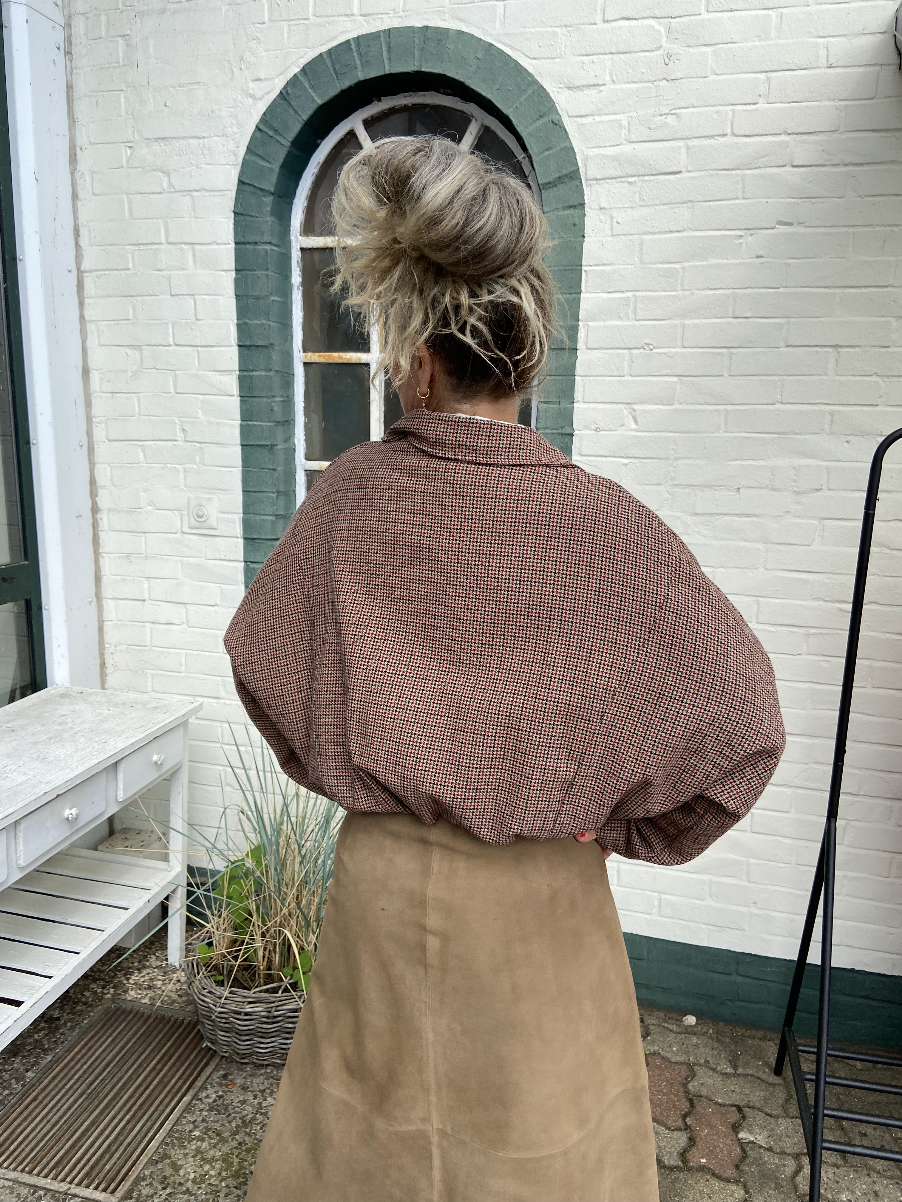 Cropped Karojacke – One Size