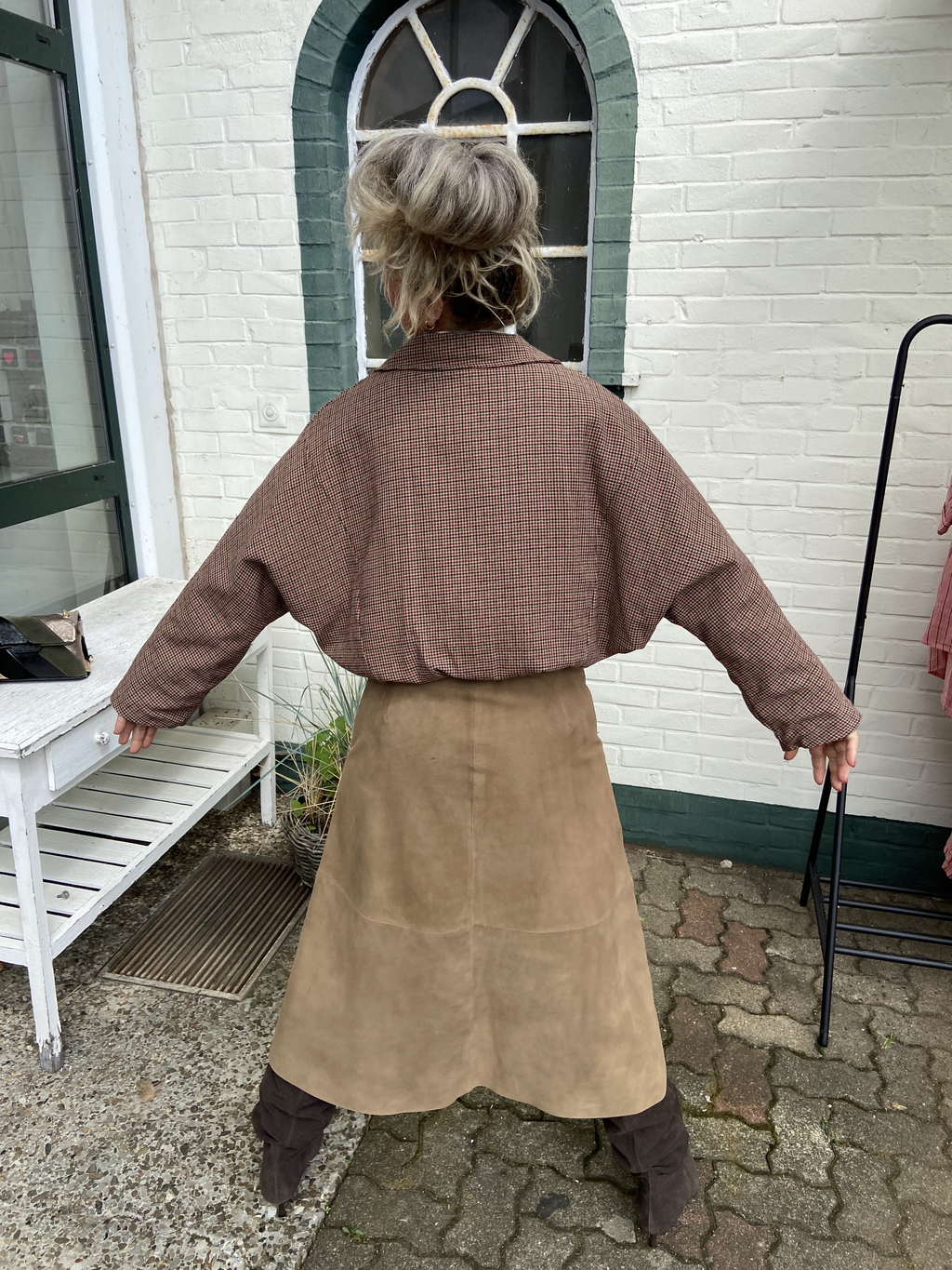 Cropped Karojacke – One Size