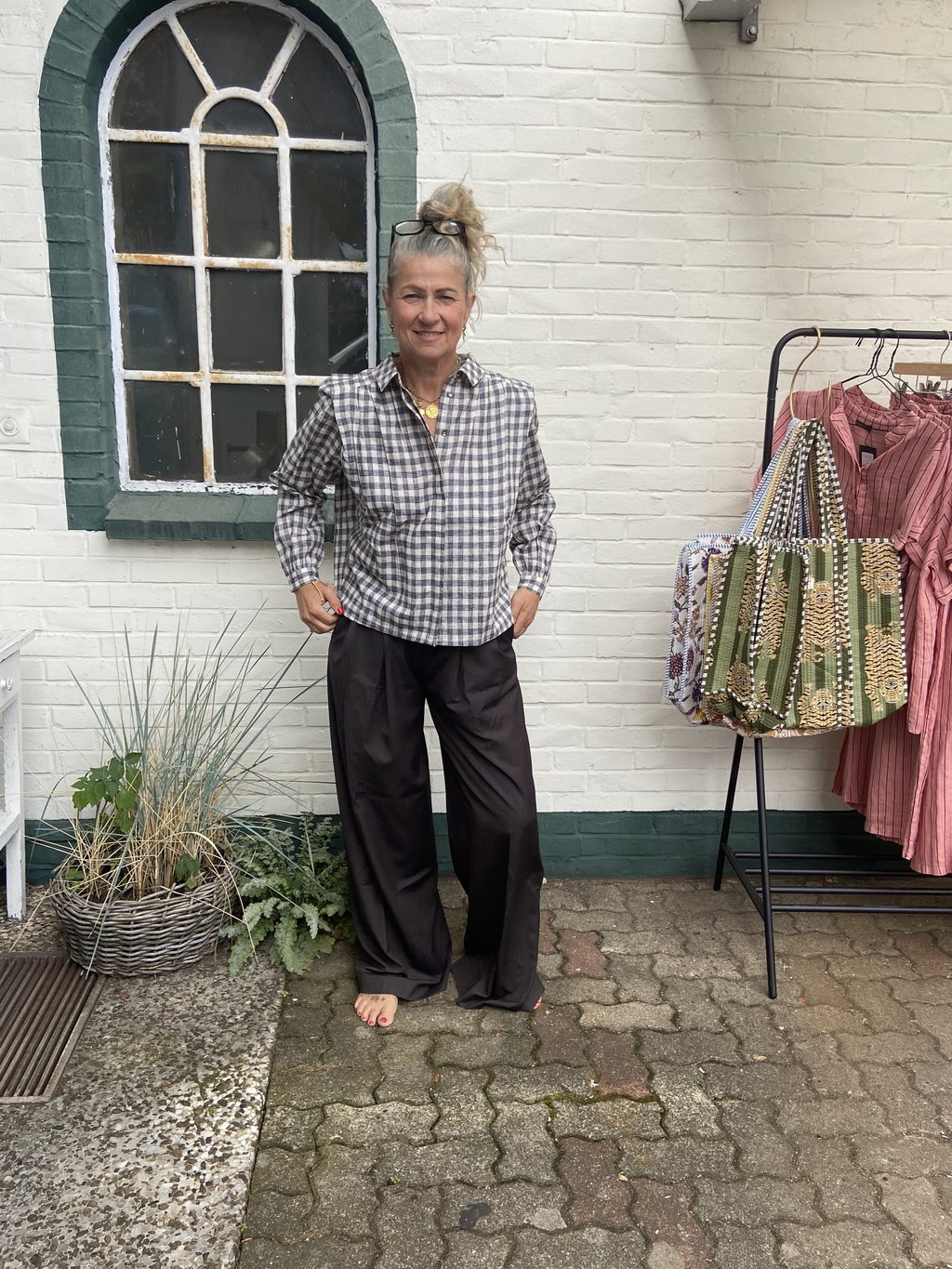 by-bar Sef Pants – dunkelbraun