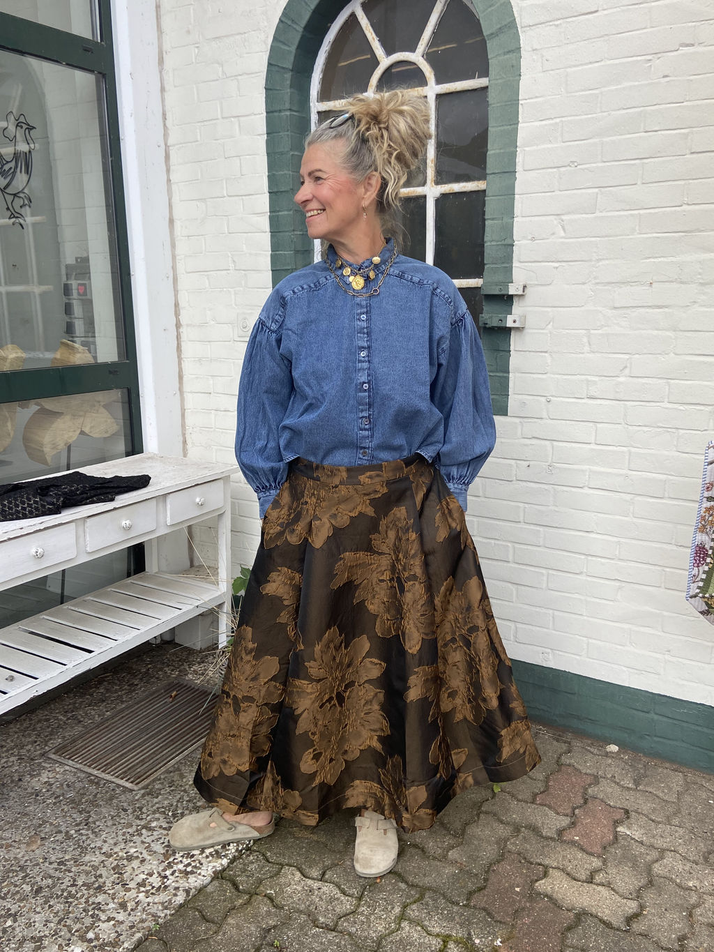 Minus Andie Midi Skirt – Tiramisu