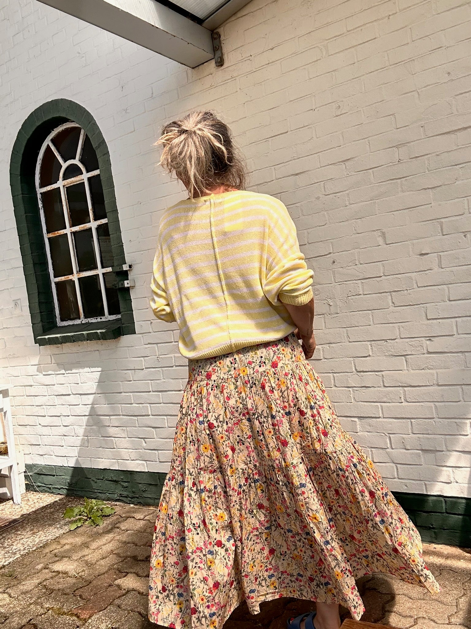 Streifenpullover – One Size, viele Farben <3