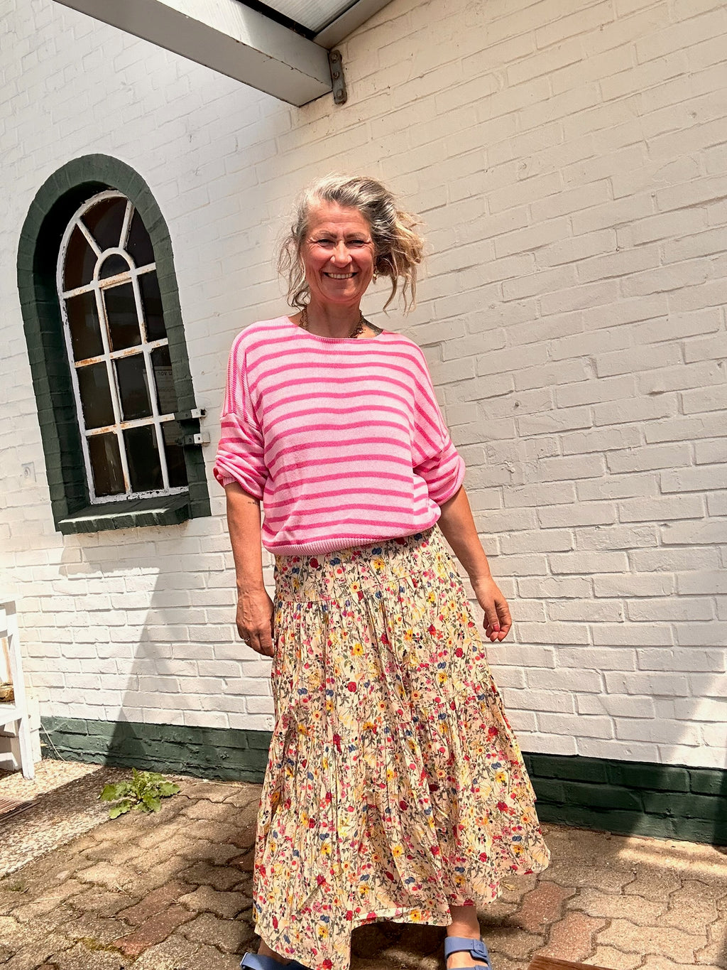 Streifenpullover – One Size, viele Farben <3