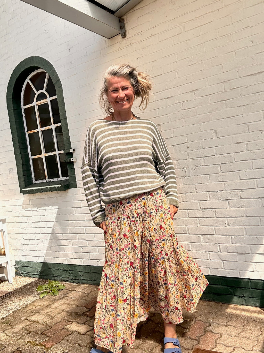 Streifenpullover – One Size, viele Farben <3