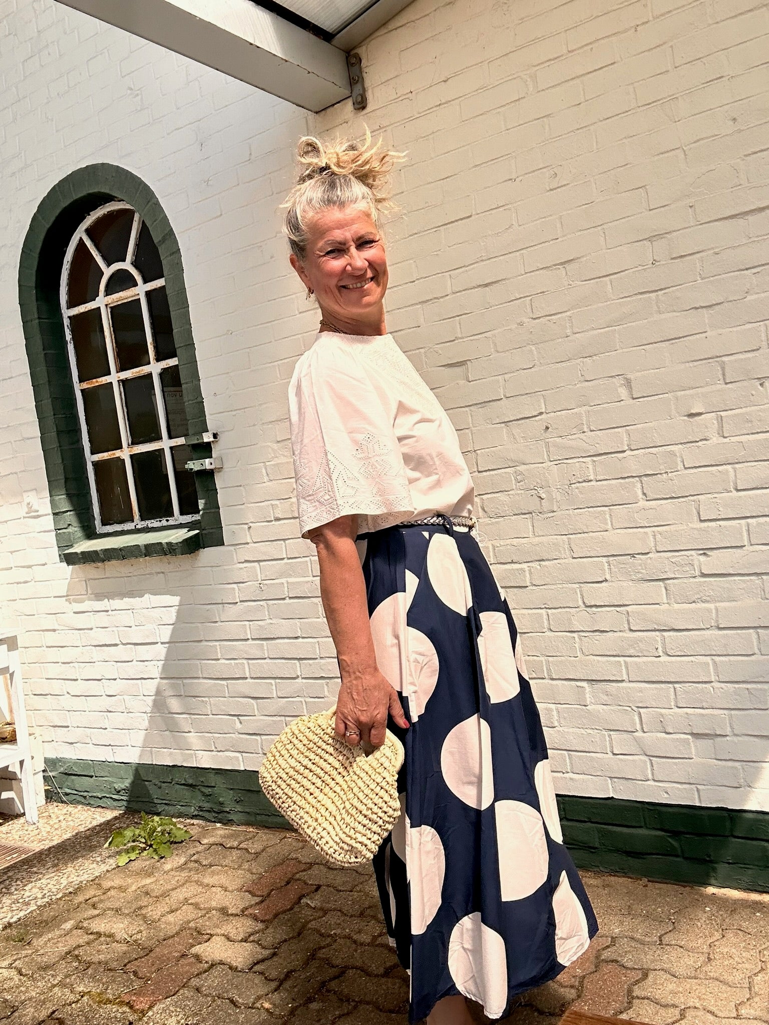 Punkte-Rock – Sommerliebe auf den ersten Blick 🤍🔵