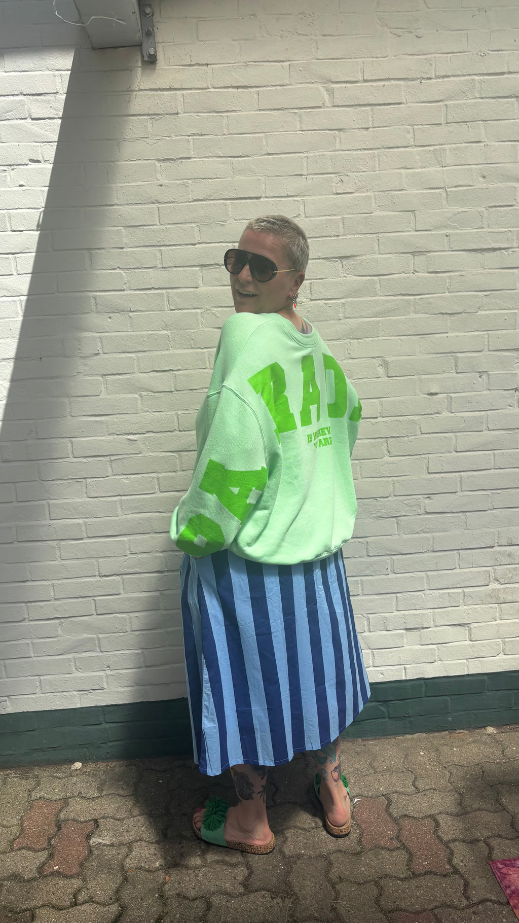 Liv Bergen Sweatshirt – "PARADISE" 💚✨