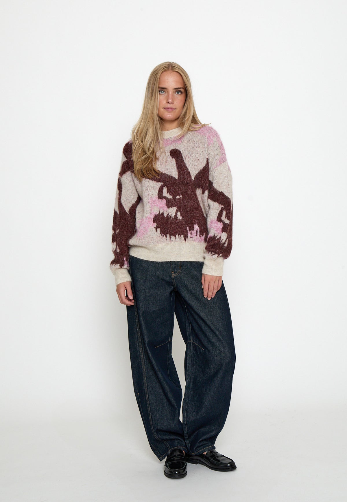 Minus Jules Knit Pullover – Andorra Red