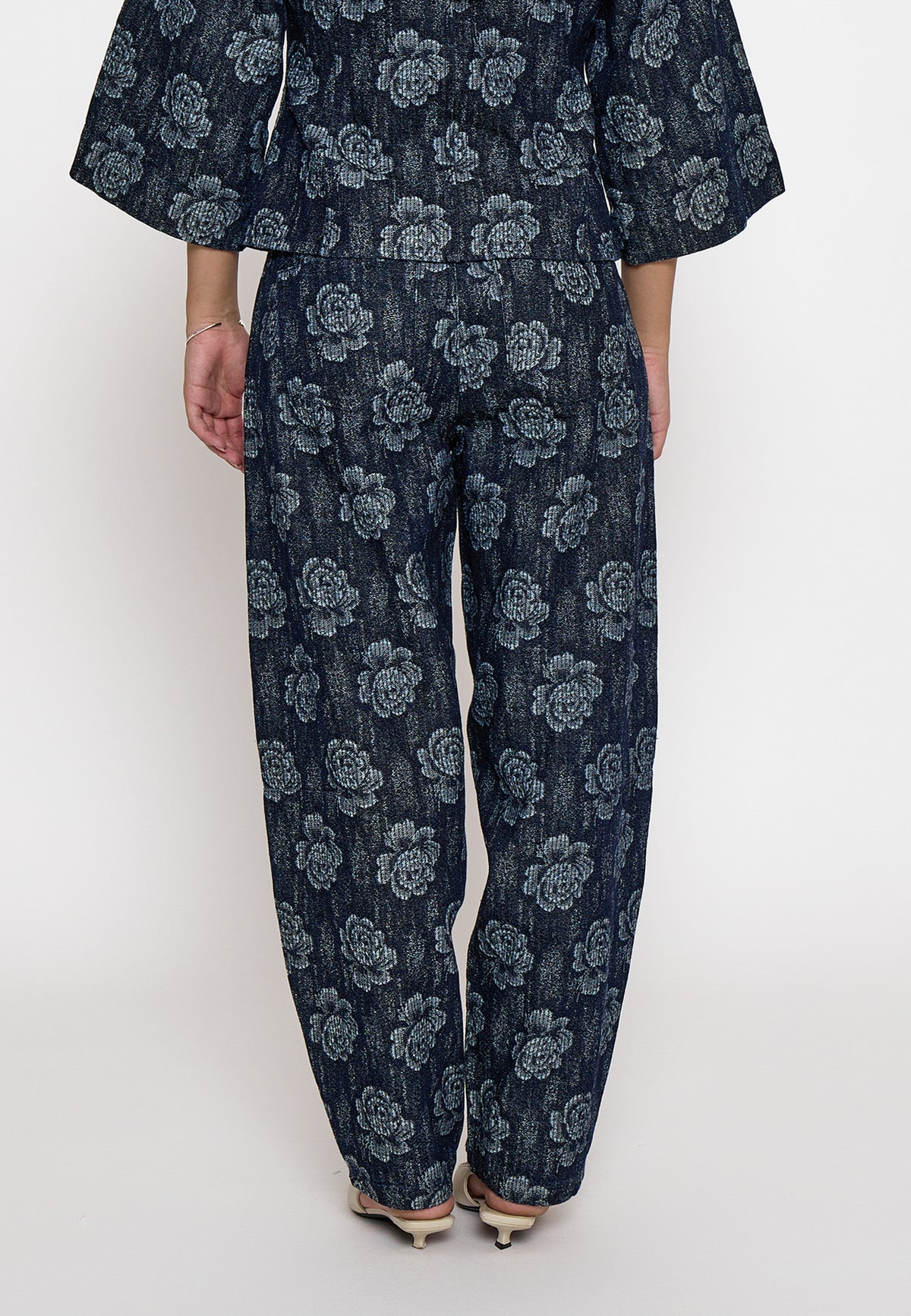 Minus Heather Mid Waist Pant – Dark Denim