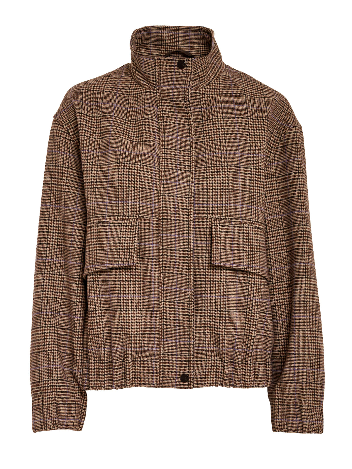Minus Solay Jacke – Tiramisu Checked