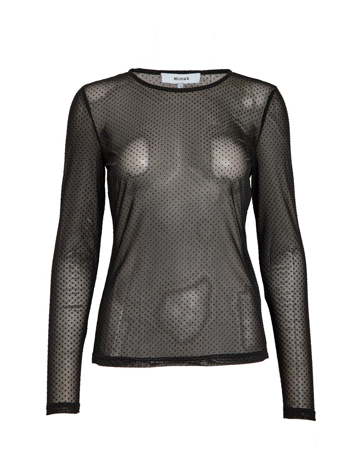 Minus MSRidea Mesh Long Sleeve Top – Schwarz
