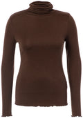 JcSophie Purity Top – Dunkelbraun