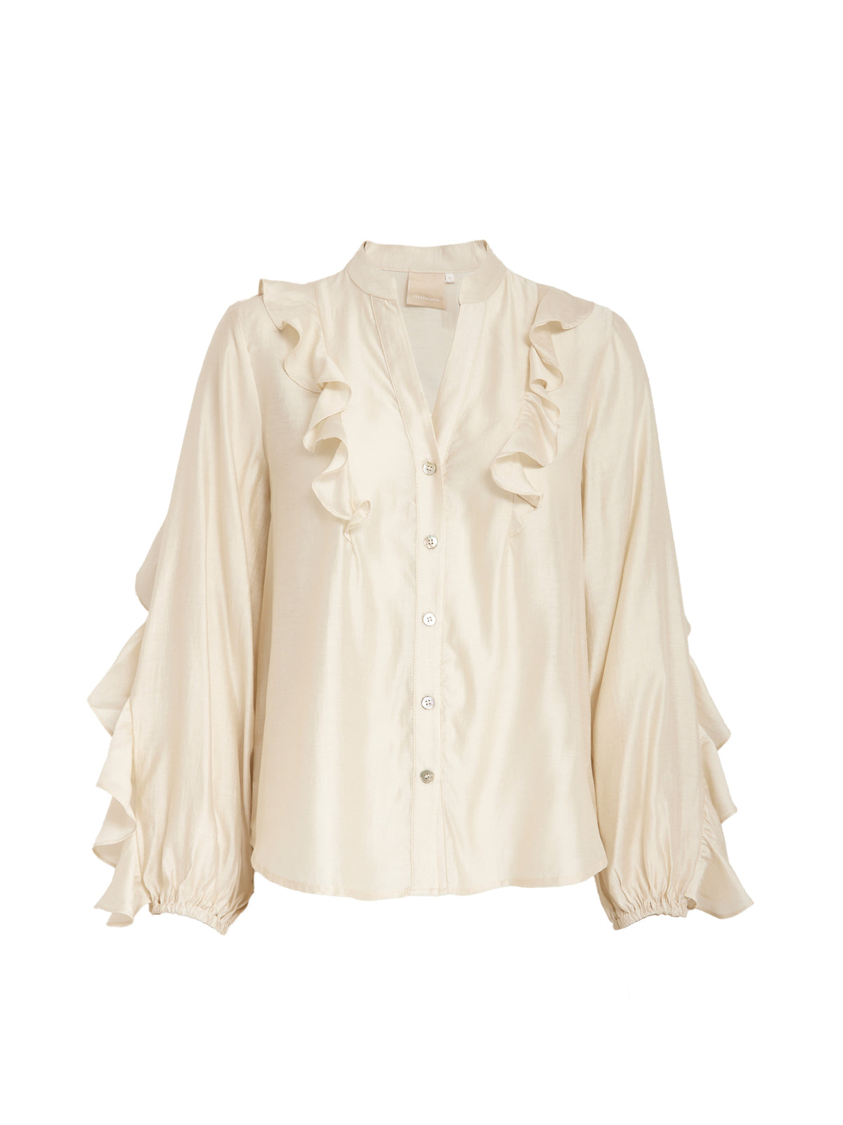 Peppercorn Samantha Blouse – Fog Sand
