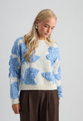 Peppercorn Sine GRS RWS Knit Pullover – Fog Sand Jacquard