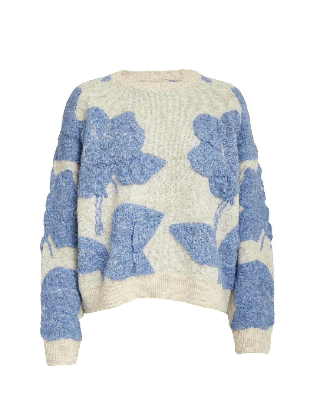 Peppercorn Sine GRS RWS Knit Pullover – Fog Sand Jacquard