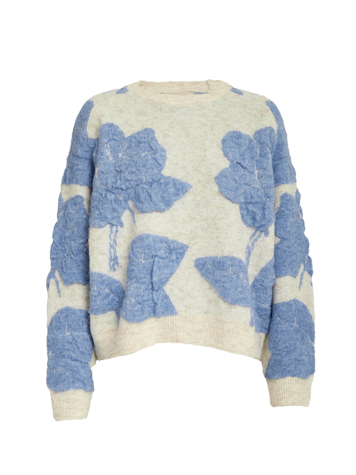 Peppercorn Sine GRS RWS Knit Pullover – Fog Sand Jacquard