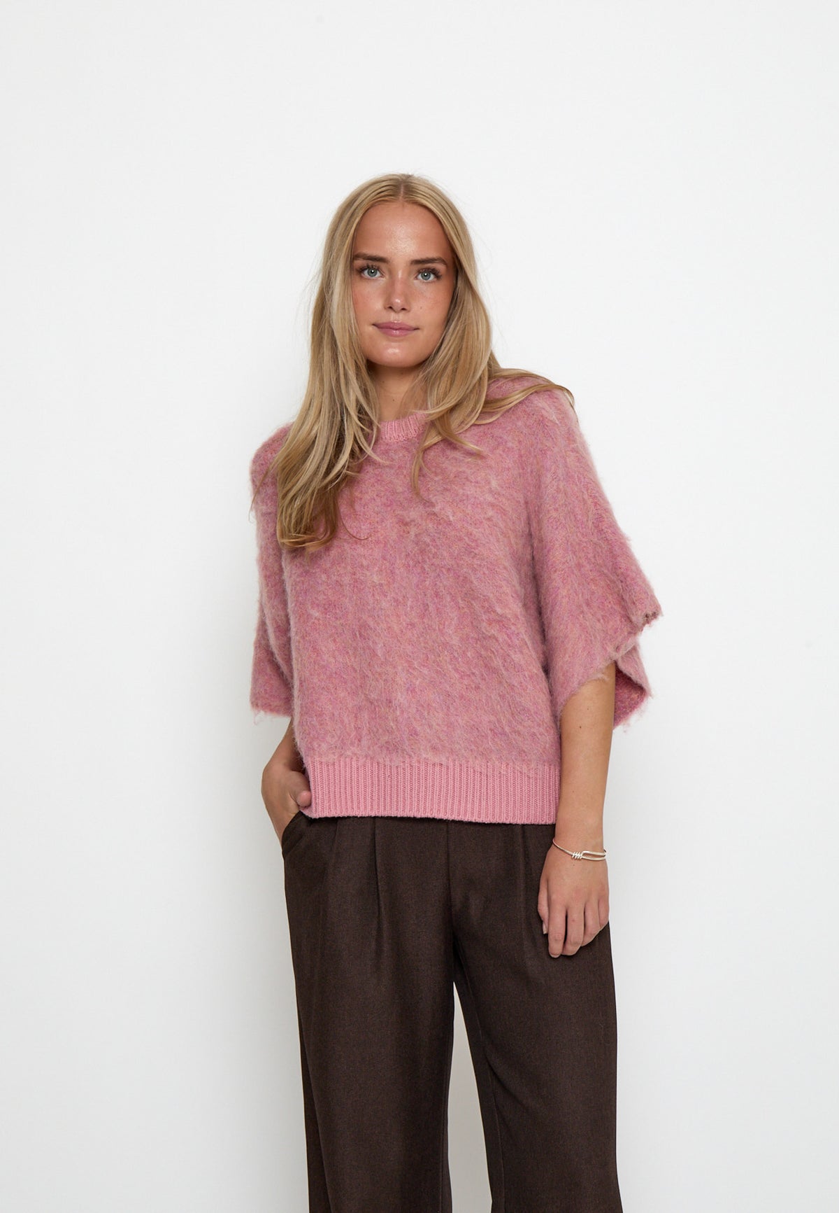 Peppercorn Serena Pullover – Wild Rose Melange