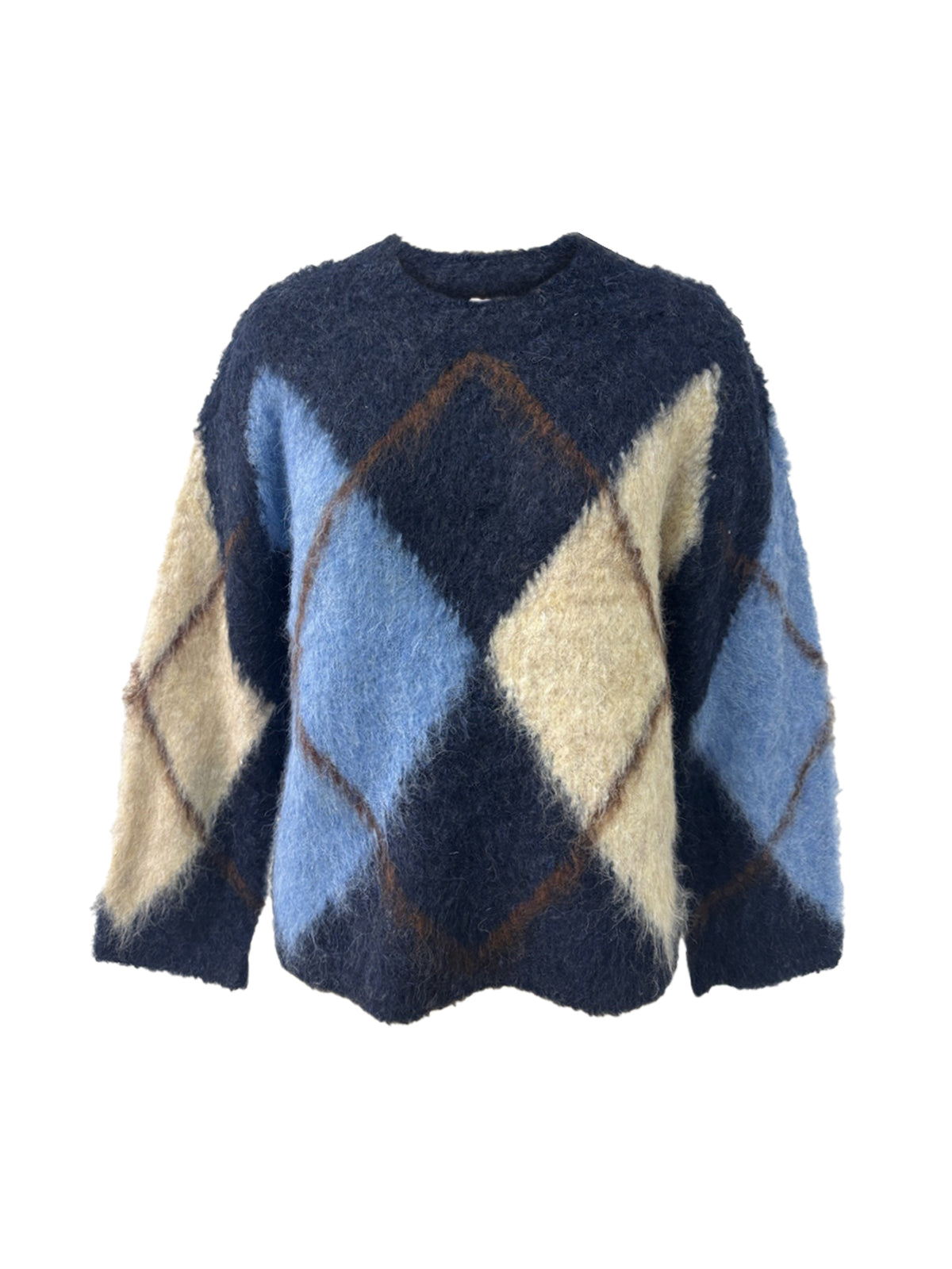 Peppercorn Shania Pullover – Sky Captain Jacquard