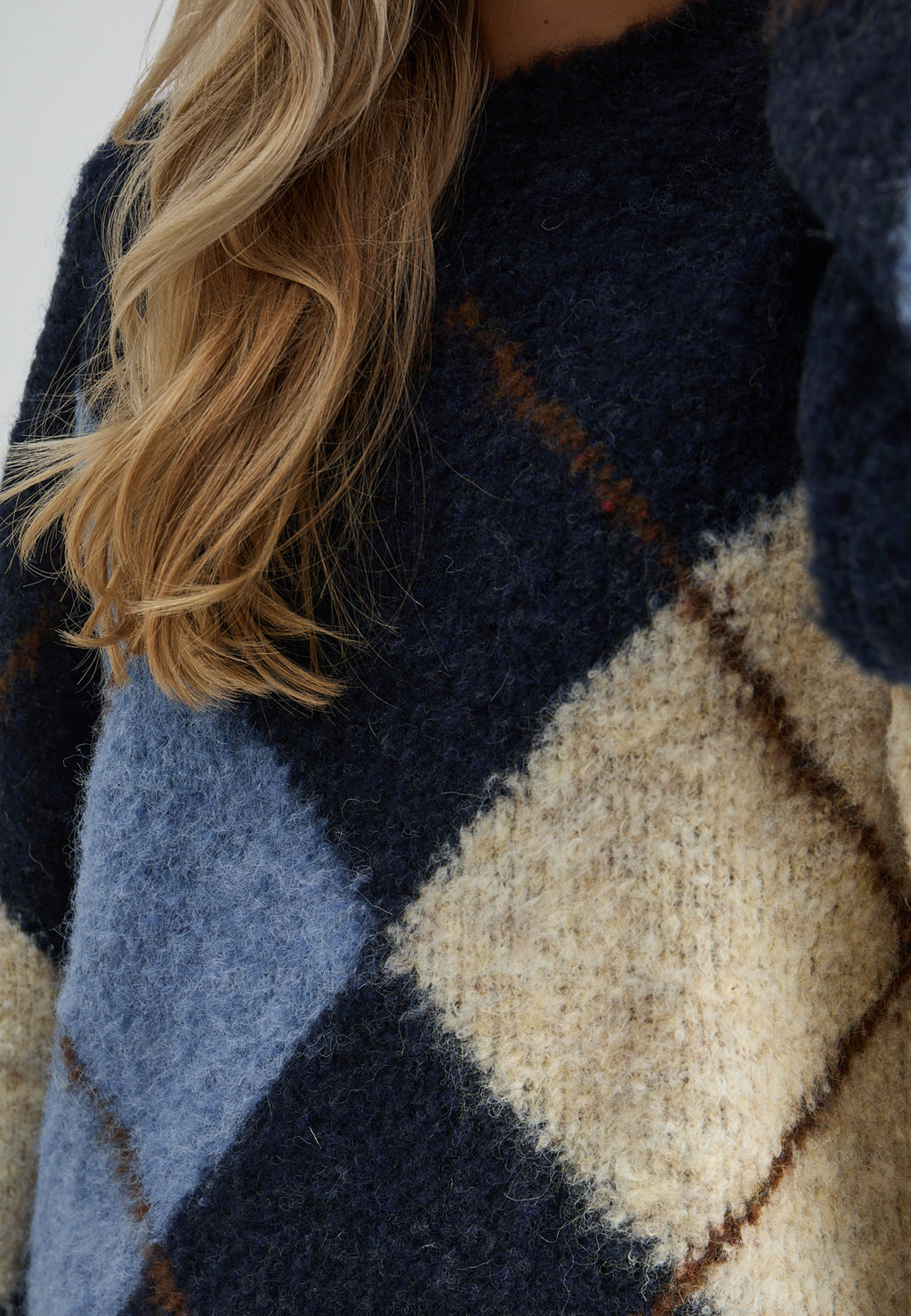 Peppercorn Shania Pullover – Sky Captain Jacquard